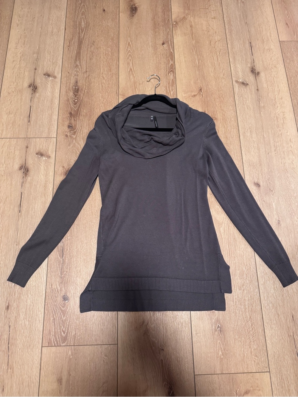 Maurices Olive Cowl Neck Long Sleeve Sweater